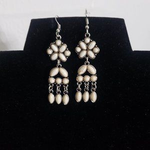 WHICH WAY WEST WHITE EARRINGS